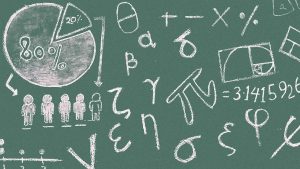 math chalkboard school